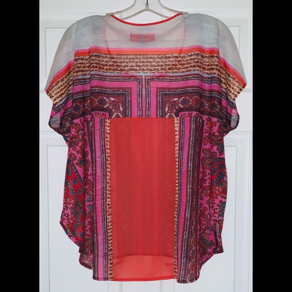 💥Price Drop💥CLOVER CANYON Breezy Gauze Top - Picture 3 of 9